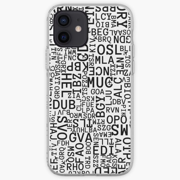 European Airports iPhone Soft Case