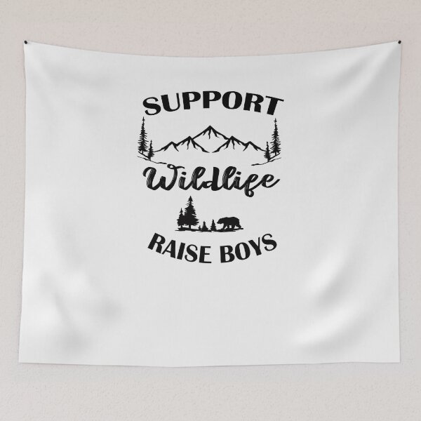 Item preview, Support Wildlife Raise Boys Shirt, Mom Shirt, Mom T-shirt, Funny Mom Shirt, Mom Gift, Funny Mom Gift, Boy Mom, Mom of Boys, Gift for Mom designed and sold by ILYASLAM.