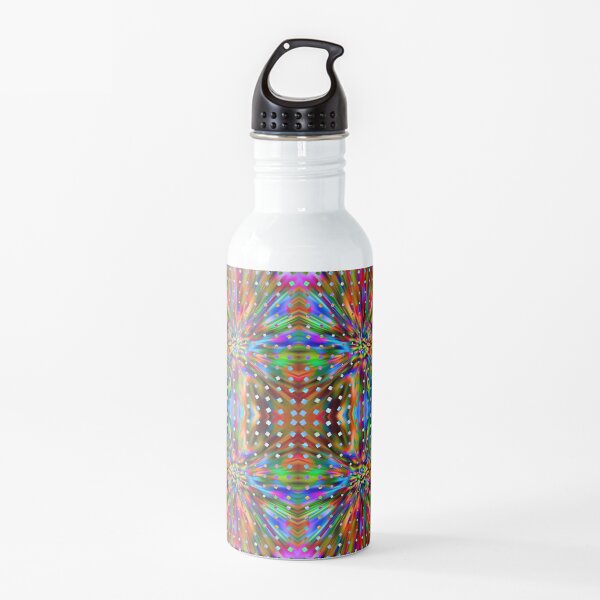 Trippy Pattern Water Bottle