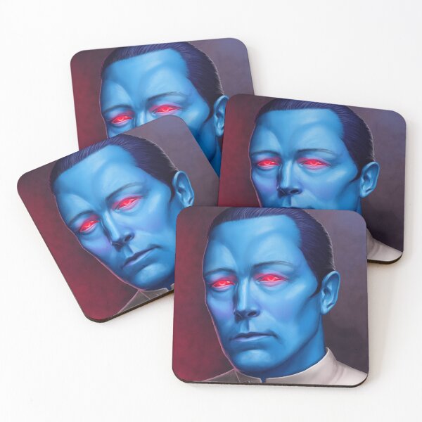Item preview, blu man portrait designed and sold by thecakeissisley.