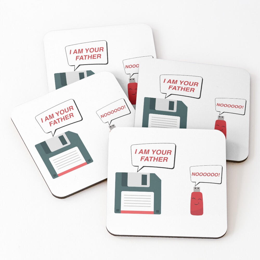 Item preview, Coasters (Set of 4) designed and sold by ProgrammingMeme.