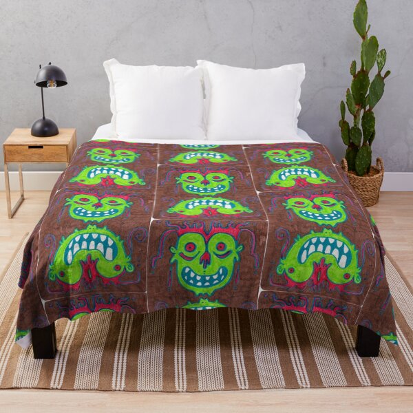Item preview, Green Faces designed and sold by Jadoo Nazar.