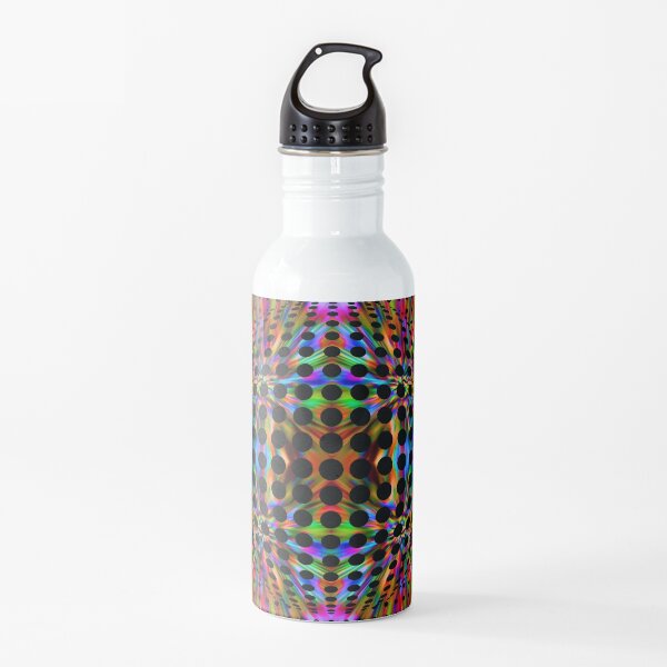 Trippy Pattern Water Bottle