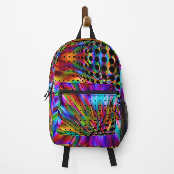 Trippy Pattern Backpack