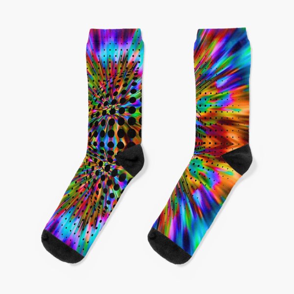 Trippy Pattern Socks
