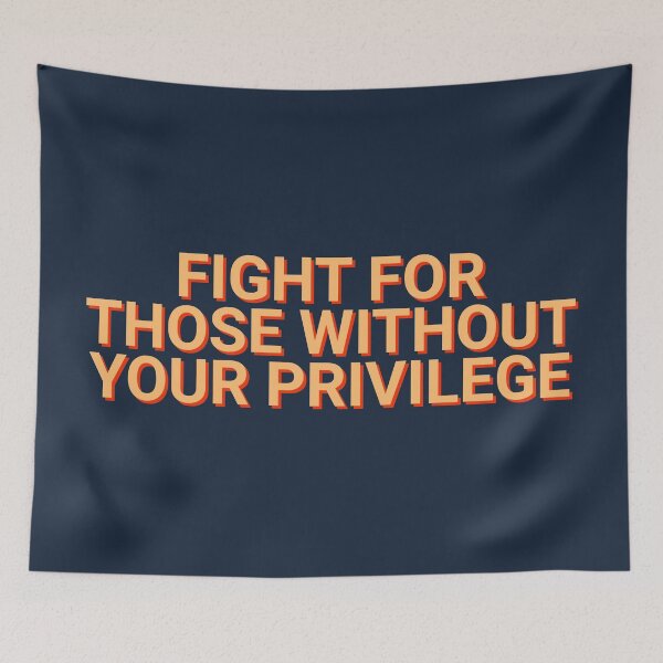 Item preview, Fight For Those Without Your Privilege BLM designed and sold by Sour Soul.