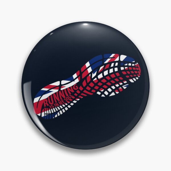 Item preview, Running is in my Sole - Brittish Flag designed and sold by FelixR1991.