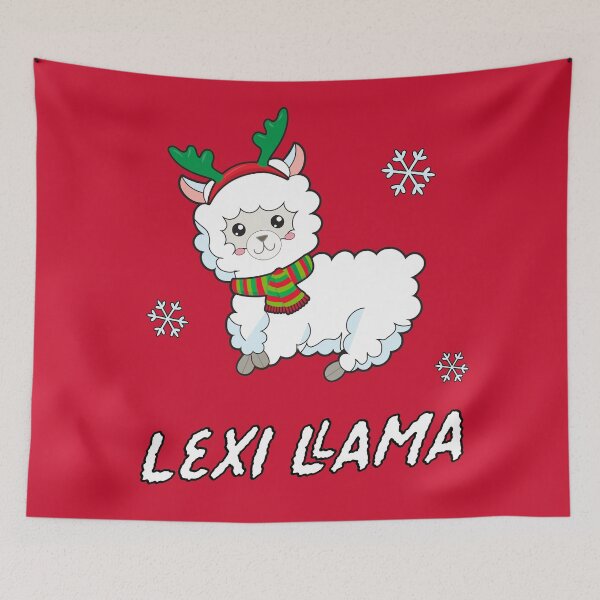 Item preview, Lexi Llama Christmas designed and sold by MAZAX.