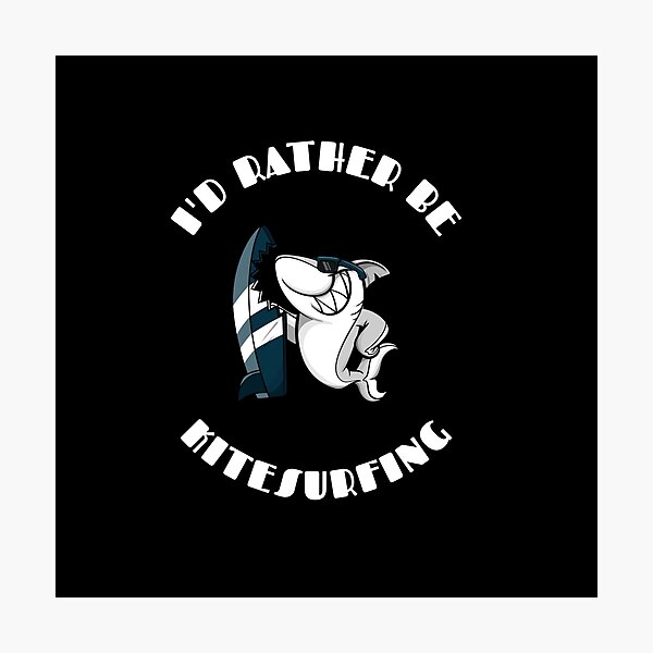 Item preview, I'd Rather Be Kitesurfing designed and sold by joabaj.