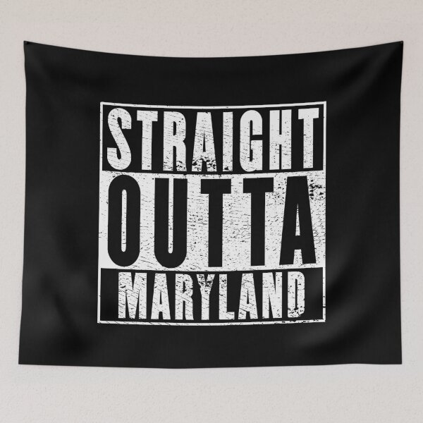 Item preview, Straight Outta Maryland designed and sold by RandomStuffShop.