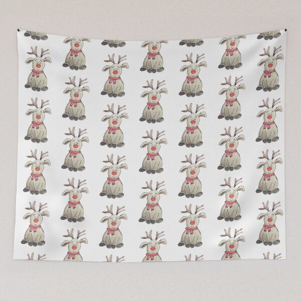 Item preview, Rudolph the Red Nose Reindeer designed and sold by Anoli Mehta.