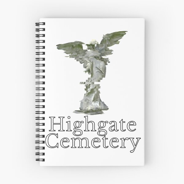 Item preview, Highgate Cemetery Striped Angel designed and sold by Trendency ~.