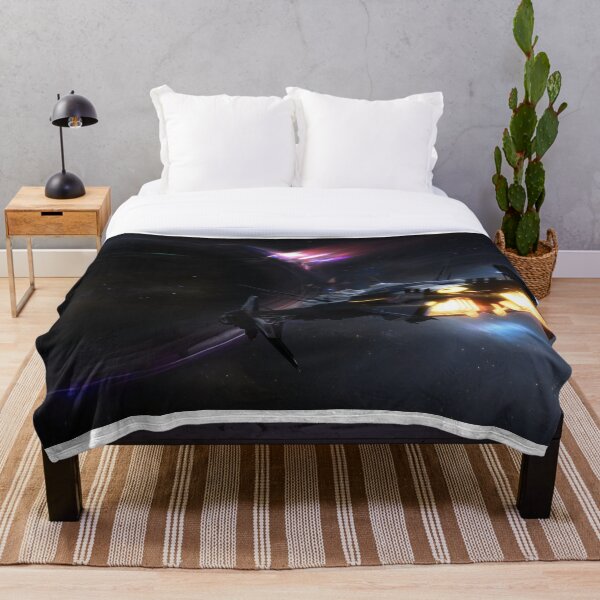 Star Citizen Carrack Throw Blanket