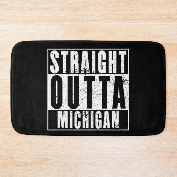 Item preview, Straight Outta Michigan designed and sold by RandomStuffShop.