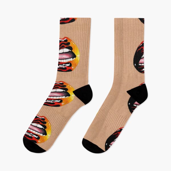 Item preview, hot fire lips designed and sold by Any Art Netty .