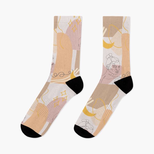 Item preview, Pink Aesthetic Abstract Monoline  designed and sold by Share Your Passion.