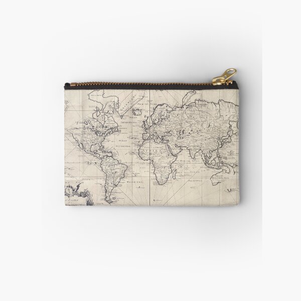 Item preview, Vintage Map of The World (1750) designed and sold by BravuraMedia.