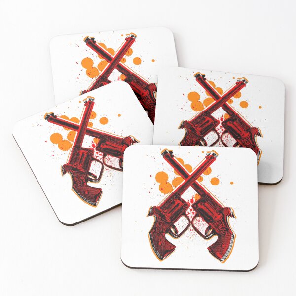 Item preview, Cross Guns Red designed and sold by kimopix.