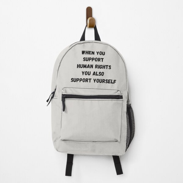 Item preview, when you support human rights, you also support yourself designed and sold by coloronym.