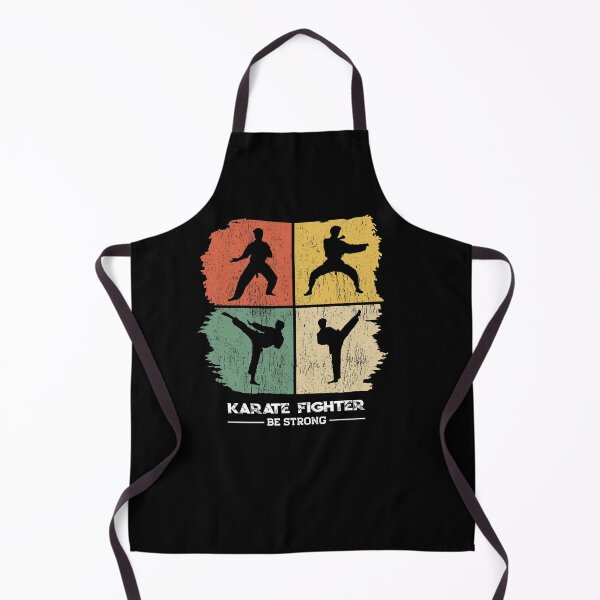 Item preview, Karate Fighter Retro Vintage Square designed and sold by Grimbart.