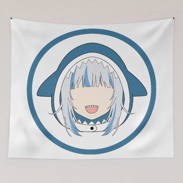 Item preview, Gawr Gura Minimalist | Version 1 - No Background | Hololive English designed and sold by mangaBear.