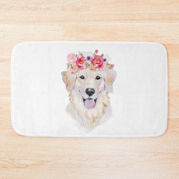 Item preview, Labrador Retriever dog with flowers pet puppy cute sweet dogs designed and sold by Coolstuff4you71.