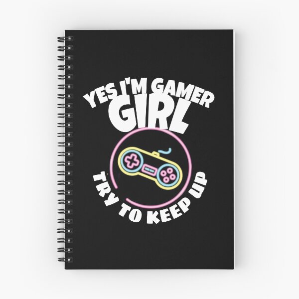 Item preview, YES I'M A GAMER GIRL TRY TO KEEP UP, FUNNY GIFT FOR GAMER GIRLS designed and sold by ASsi-Eve.