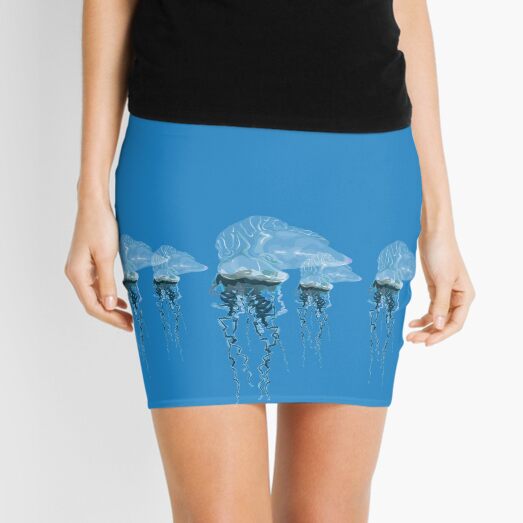 Flock 'o Man 'o War Mini Skirt