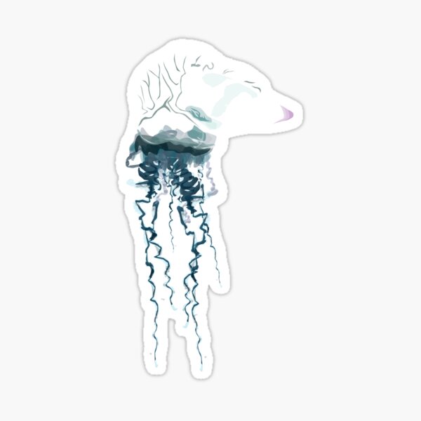 Flock 'o Man 'o War Sticker