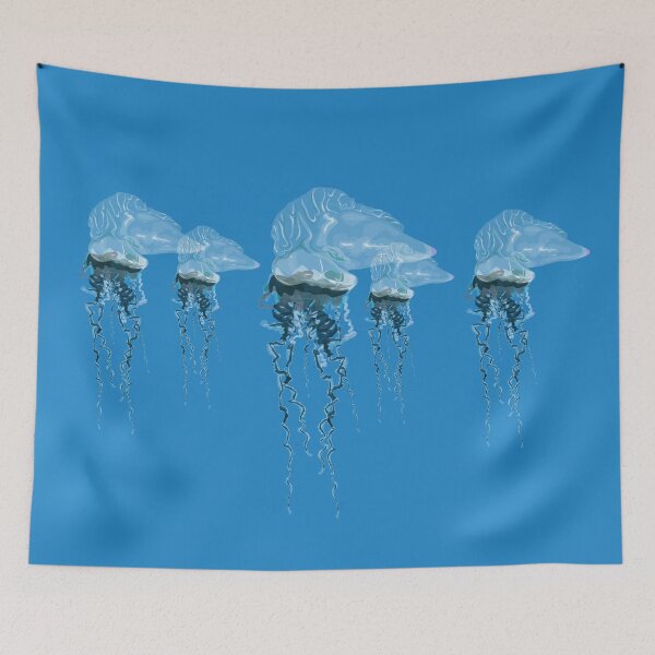 Item preview, Flock 'o Man 'o War designed and sold by birdoptera.