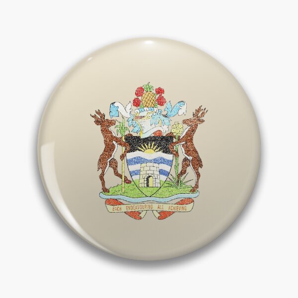 Item preview, The Coat of Arms of Antigua and Barbuda, distressed  designed and sold by webdango.