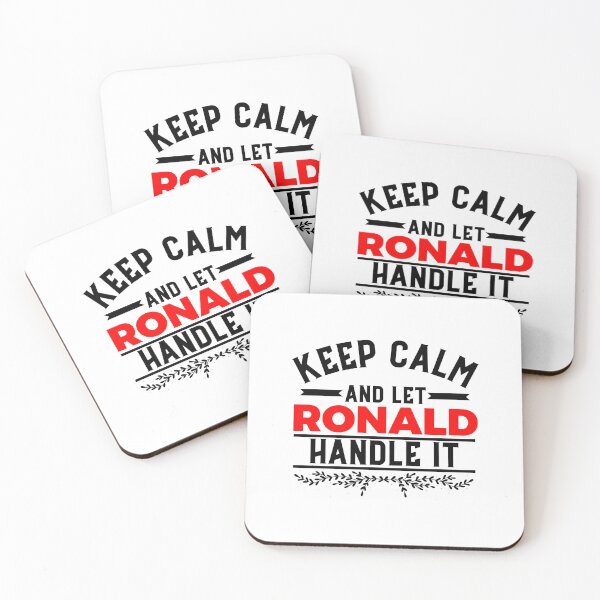 Item preview, Keep Calm and Let Ronald Handle it designed and sold by Teelogic.