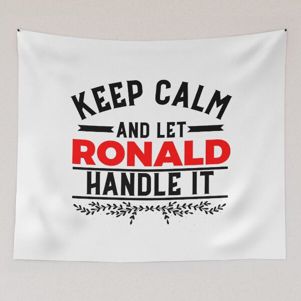 Item preview, Keep Calm and Let Ronald Handle it designed and sold by Teelogic.
