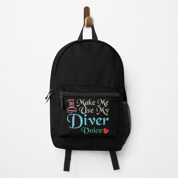 Item preview, Don't Make Me Use My Diver Voice, Cute Funny Gift Idea For Divers designed and sold by awesomedraw.