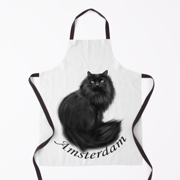Item preview, amsterdam skyline cat designed and sold by Tourtite.