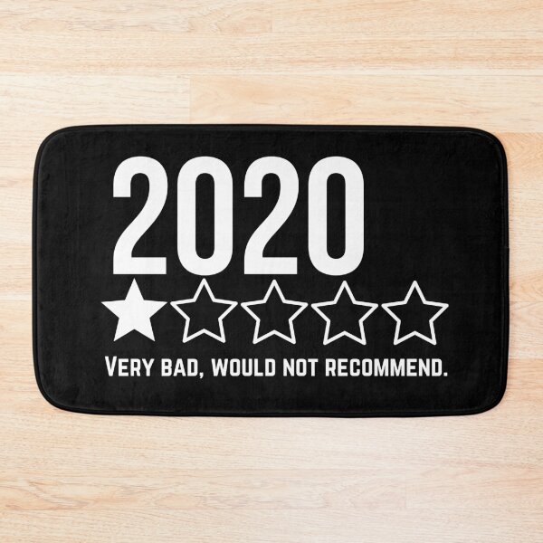 Item preview, 2020 Bad Year, Very Bad Would Not Recommend Funny , Worst Year Ever Rating Review, 2020 , Nurses 2020, Laptop Skins, scraf, mobile cases, face masks designed and sold by kenganalashish.