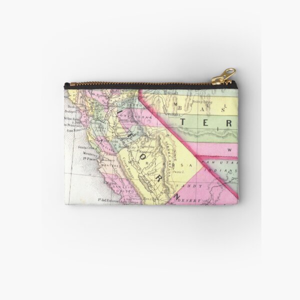 Item preview, Vintage Map of California (1853) designed and sold by BravuraMedia.