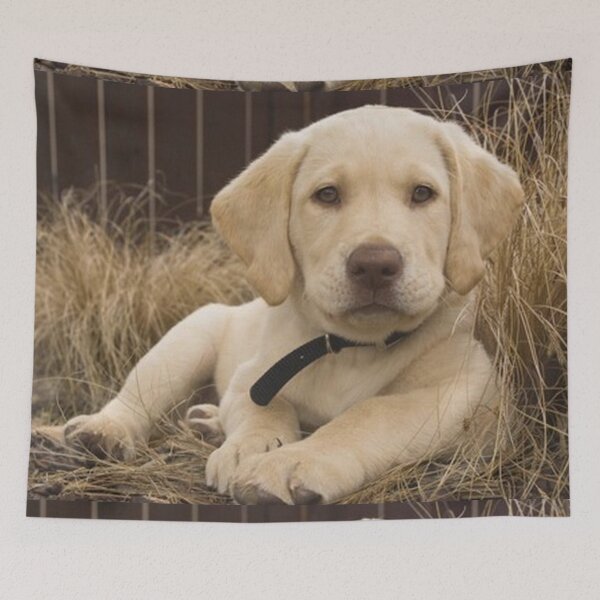 Item preview, Labrador Retriever dog with flowers pet puppy cute sweet dogs designed and sold by Coolstuff4you71.