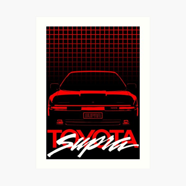 MA70 Supra Grid Art Print