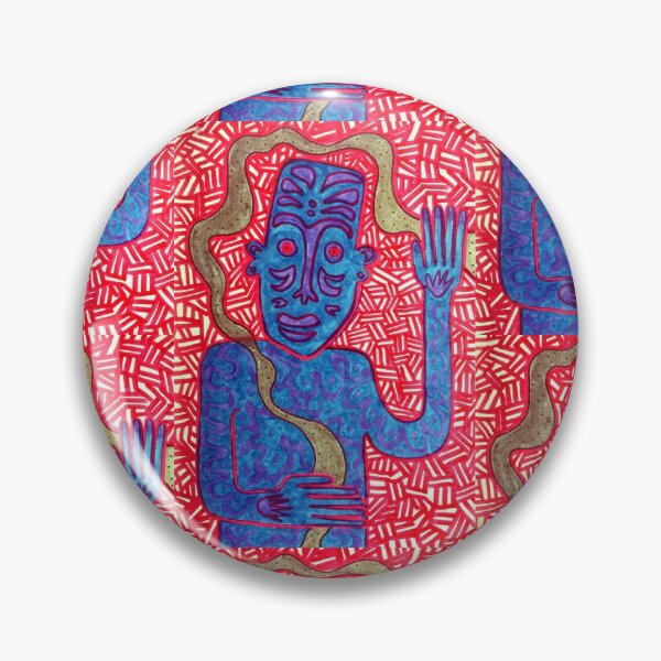 Item preview, Waving Psychedelic Man designed and sold by Jadoo Nazar.