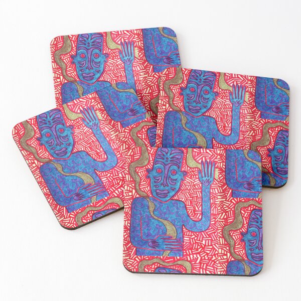 Item preview, Waving Psychedelic Man designed and sold by Jadoo Nazar.