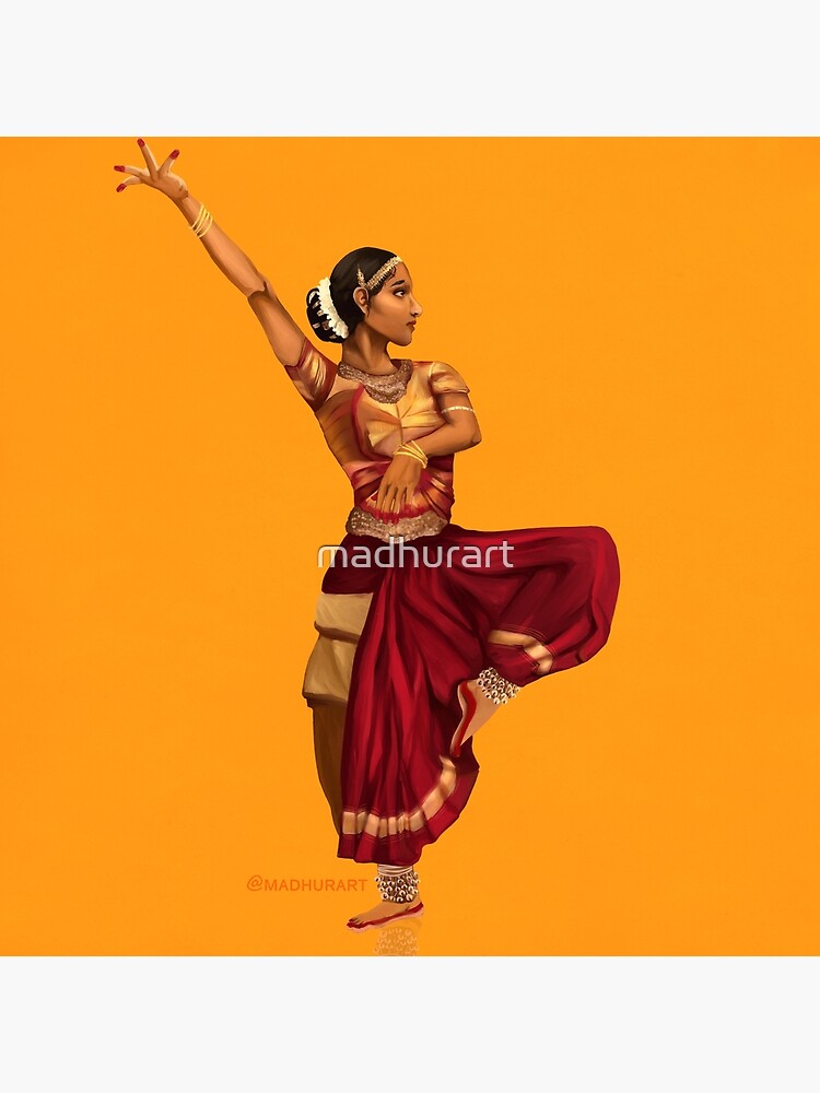 How to draw a beautiful drawing & painting of Indian classical dancer/  Bharatnatyam dancer Drawing - YouTube