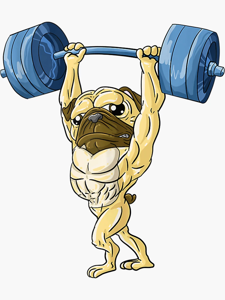 LWFYT Gym Leggings Women High Waist Pug Dog Flower Funny Cartoon