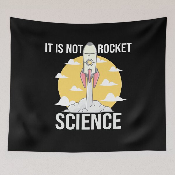 Item preview, It Is Not Rocket Science designed and sold by Shopini.