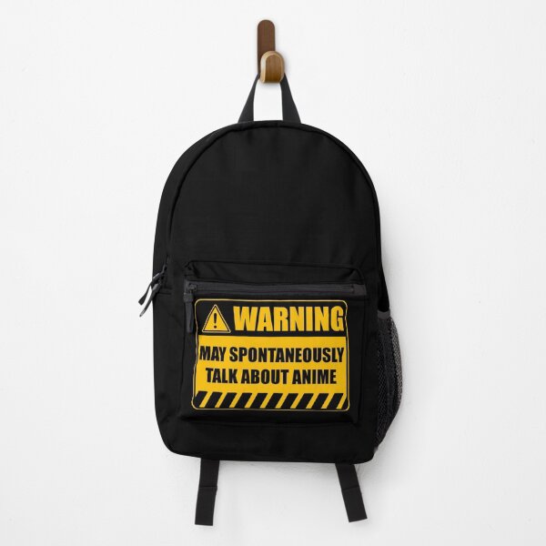 Item preview, Warning May Spontaneously Talk About Anime designed and sold by Adel Qasem.