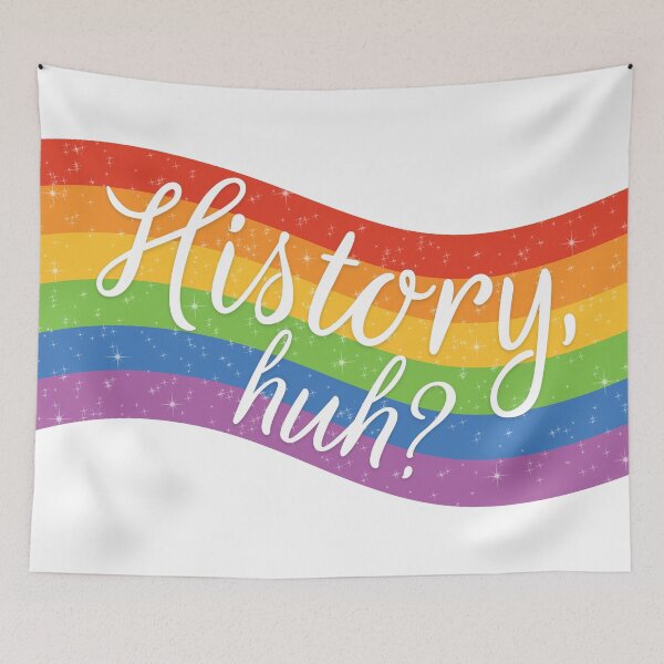 Item preview, History, huh? Red White And Royal Blue by Casey Mcquiston Book Quote designed and sold by BooksAndFlowers.