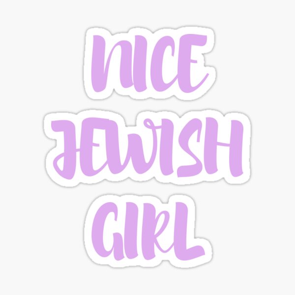 Item preview, nice jewish girl designed and sold by hannahavivmedia.