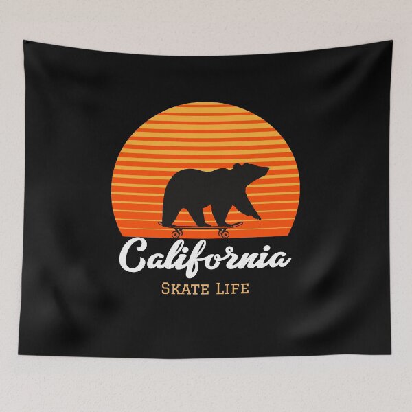 Item preview, California Bear Skate Life designed and sold by Six Deers.
