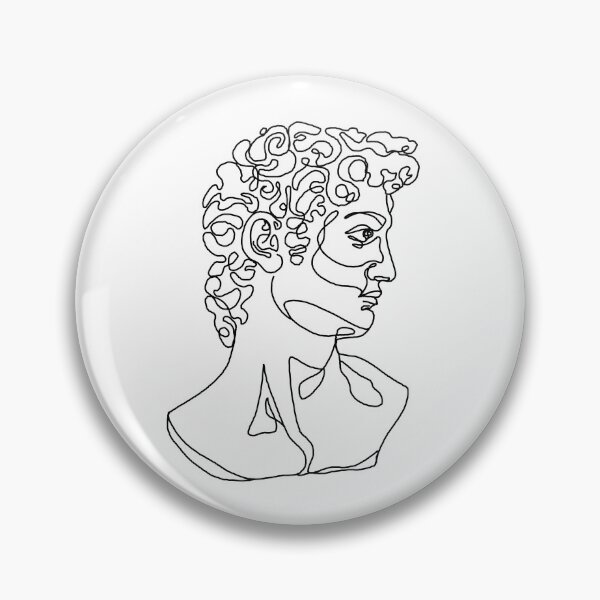 Item preview, Statue line drawing designed and sold by oliviahouseman.