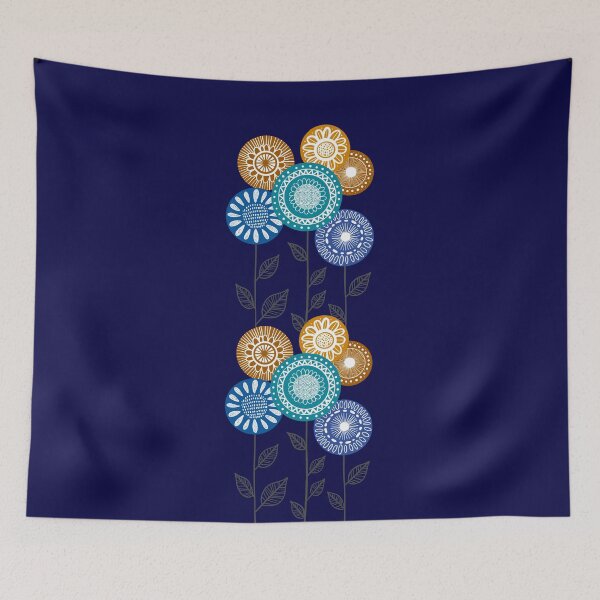 Item preview, Graphic Flowers - Folklore Inspired designed and sold by Print N Stuff by Cristina Stancu.